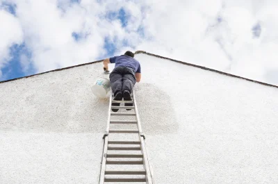 Peinture extérieure à Luyères — façades et ravalement